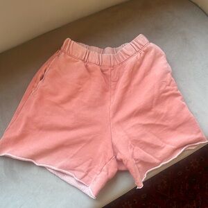 Aerie Sweat Shorts— Salmon, XS